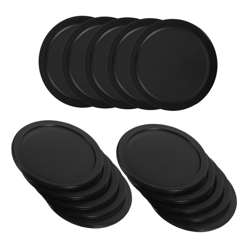 BESPORTBLE 20pcs Small Ice Hockey Pucks for Tabletop Games Replacement Pucks Vibrant Colors for Air Hockey Tables Game Rooms and Bars