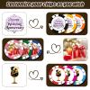 100-1000 Custom Poker Chips, 37/40mm Plastic Poker Chips with Personalized Logo, Image or Text, Double Sided Full Color Print Custom Tokens for Bar, Party, Poker Game, Casino Night (Yellow, 40MM) view 4