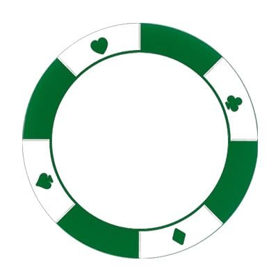 100-1000 Custom Poker Chips, 37/40mm Plastic Poker Chips with Personalized Logo, Image or Text, Double Sided Full Color Print Custom Tokens for Bar, Party, Poker Game, Casino Night (Green, 37MM)