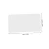 Amosfun 100pcs Blank Cards Double-sided Note Cards with Ample Writing Space Rounded Corners for Vocabulary Projects view 2