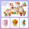 24 PCS Squishies Party Favors for Kids  Easter Egg Fillers for Kids Easter Gifts for Kids Classroom School Pinata Stuffers Classroom Treasure Box Prizes view 3