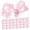 BESPORTBLE 100pcs Boys and Girls Clip Earrings Cartoon Ear Clips Non-piercing Girls Earrings Hypoallergenic view 1