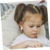 BESPORTBLE 100pcs Boys and Girls Clip Earrings Cartoon Ear Clips Non-piercing Girls Earrings Hypoallergenic view 2