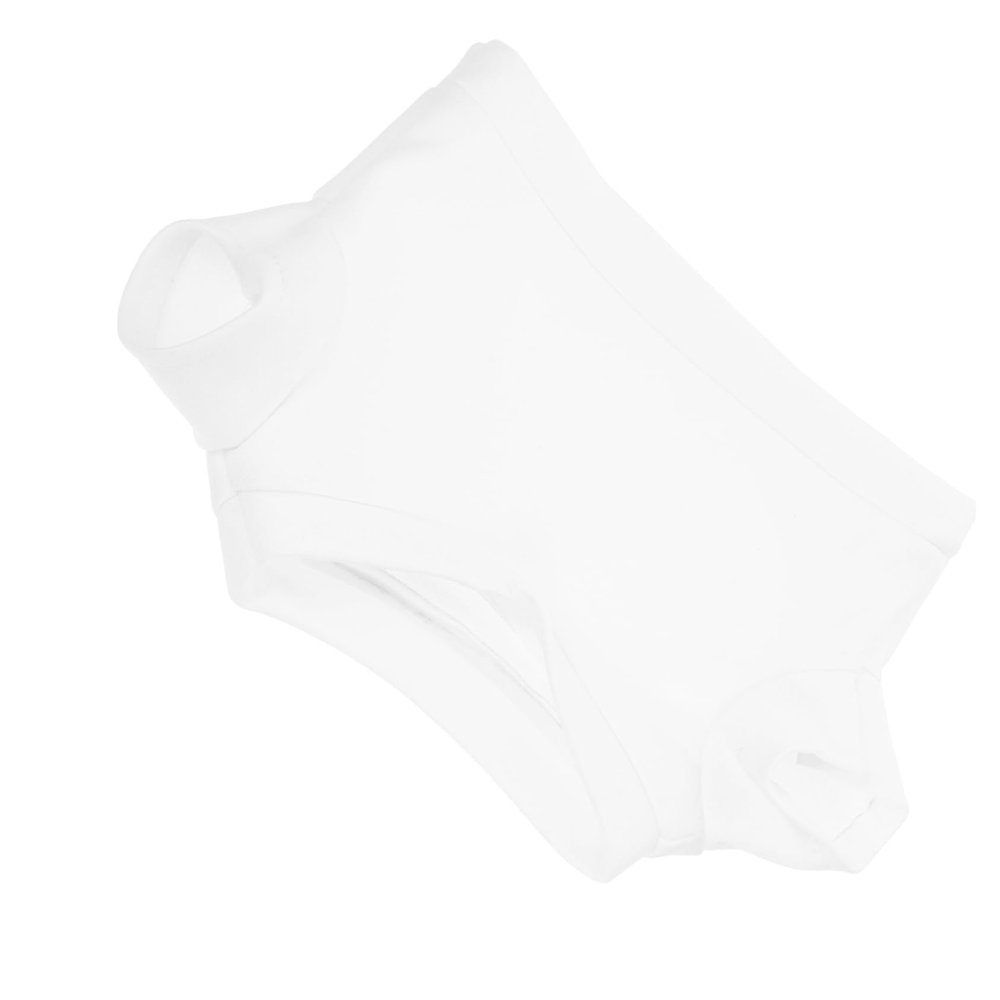 ibasenice Blank Bear Shirt for Stuffed Animals White T-Shirt Clothing Accessory Set Easy to Clean Plush Toy Outfit Fun Project for Boys and Girls