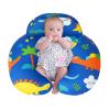 AMASKY Nursing Pillow for Breastfeeding, Breastfeeding Pillows for More Support for Mom and Baby, Machine Washable, Navy Blue, Pallet of Product view 1