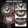 ASmileIndeep Military Challenge Coins - Veterans Challenge Coin Thank You for Your Service Coin Military Coins Proud Veterans Tribute Coin Military Appreciation Gift (24Pcs) view 3