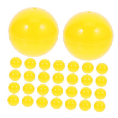 MAGICLULU 30pcs Openable Party Lottery Balls Small Bingo Balls for Raffle Drawings Lightweight and Portable
