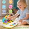 Baby Piano Toys for 1+ Years Old Birthday Gifts Animal Light Up Musical Toy Music Toy Instruments Piano Keyboard Toy for Toddlers Infant Learning Educational Interactive Toys 3+ Months view 2