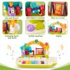 Baby Piano Toys for 1+ Years Old Birthday Gifts Animal Light Up Musical Toy Music Toy Instruments Piano Keyboard Toy for Toddlers Infant Learning Educational Interactive Toys 3+ Months view 4