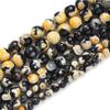 6/8/10mm Natural Stone Beads Fire Agate Round Loose Spacer Beads for Making DIY Bracelet Necklace Earrings 15",Multicolor, 10mm 35 to 37pcs view 4