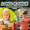 Rechargeable Dinosaur Walkie Talkies for Kids, 2 Pack T-Rex Camping Gear Outdoor Toys Long Range Birthday Easter Christmas Stocking Stuffers for 6 Age+ Boys Girls view 2