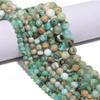 6/8/10/12mm Natural Stone Jade Round Green Calcite Spacer Beads for Making DIY Bracelets Necklace Supplies,Green Calcite,6mm 61pcs Beads view 3