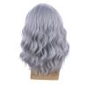 DUDUWIG Boys Gray Wig Children Long Grey Middle Part Wig Kids Grandpa Wavy Curly Synthetic Wigs Cosplay Hair Wigs view 4