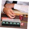 BESPORTBLE Acrylic Poker Chip Box Portable Storage Case for Chips Transparent Design Organizes and Safeguards for Game Night and Tidy Tables view 4