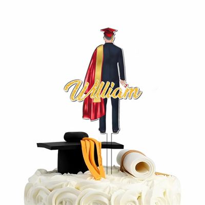 Graduation Cakes Picks Gift for Him Custom Congrats Graduation Cake Topper You Did It 2025 Senior Gift Personalized Graduate Decoration Cake toppers Party Cakes Decorations for Graduate