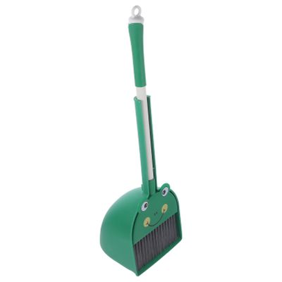 Alipis Dustpan and Broom Set Boys and Girls Cleaning Tools Boy Girl Tools Set Cartoon Broom Pet Material Safe for