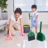Alipis Dustpan and Broom Set Boys and Girls Cleaning Tools Boy Girl Tools Set Cartoon Broom Pet Material Safe for view 2