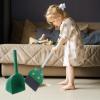 Alipis Dustpan and Broom Set Boys and Girls Cleaning Tools Boy Girl Tools Set Cartoon Broom Pet Material Safe for view 3
