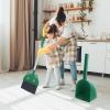 Alipis Dustpan and Broom Set Boys and Girls Cleaning Tools Boy Girl Tools Set Cartoon Broom Pet Material Safe for view 4