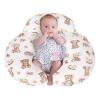 AMASKY Nursing Pillow, Breastfeeding Pillows, with Removable Pillow Cover, Machine Washable, Machine Washable, Pink Bears, Pallet of Product view 1