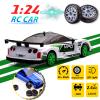 1:24 Scale RC Drift Car,4WD 2.4GHz High Speed Racing Hobby Sport Toy Car Vehicle with LED Lights,Racing and Drift Wheels for Adult Boys Girls Kids Gift (SC24A11-1) view 2