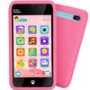 MOMILLA Toys Kids Smart Phone for Girls, 3.97" Cell Phone with Dual Cameras, Stickers & Frames, 200+ Games, 16GB Storage, Educational Mini Toddler Play Toy, Birthday Gift for Kids Age 3-10 view 1