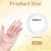 60 Pcs 3 Inch Clear Button Pins for Crafts Plastic Acrylic Button Badge with Pin Backs DIY Photo Blank Buttons Bulk for Picture Badge Maker DIY Projects Supplies view 2