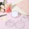 60 Pcs 3 Inch Clear Button Pins for Crafts Plastic Acrylic Button Badge with Pin Backs DIY Photo Blank Buttons Bulk for Picture Badge Maker DIY Projects Supplies view 3