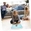 HANABASS Interactive Gyro Board Portable Rectangular Gyro Game Tray for Thrilling Battles with Friends Lightweight and Plastic Training Ground for Exciting Tabletop Competition view 4