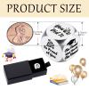 Back to School Supplies for Kids, Dorm Room Essentials for Guys, Class of 2025 Gifts, 5th 8th Grade Graduation Gifts, Graduation Dice, College High School Graduations Gift, Senior 2025 Metal Dice view 2