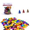 BoardGameSet 50PCS King with Sword Meeple Figures | Board Game Pieces Accessories Meeples, Yellow view 3