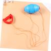 ERINGOGO 2pcs Boy Girl Gym Balls Pull Toys Boys and Girls Fitness Equipment for view 3
