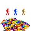 BoardGameSet 10PCS Adventurer, Explorer Meeple Figures | Board Game Pieces Accessories Meeples, Green view 1