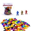 BoardGameSet 10PCS Adventurer, Explorer Meeple Figures | Board Game Pieces Accessories Meeples, Green view 3
