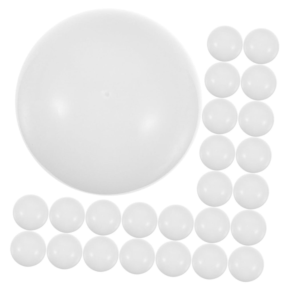 DECHOUS 40pcs Openable Raffle Balls Lightweight Fillable Lottery Balls for Parties and Events Reusable Candy and Note Containers Drawings and Celebrations