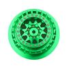 BeaxTurbo Racing Upgrade Parts RC CNC Aluminum Beadlock Wheel V2 Proline Hyrax Tire for Traxxas UDR 1/7 Green 1PCS (Green/Green) view 1