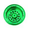 BeaxTurbo Racing Upgrade Parts RC CNC Aluminum Beadlock Wheel V2 Proline Hyrax Tire for Traxxas UDR 1/7 Green 1PCS (Green/Green) view 2