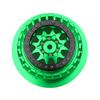 BeaxTurbo Racing Upgrade Parts RC CNC Aluminum Beadlock Wheel V2 Proline Hyrax Tire for Traxxas UDR 1/7 Green 1PCS (Green/Black) view 1