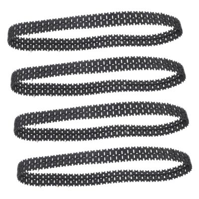 GARIOUANS 4pcs Rubber Tank Track Replacement for Robot Toys and Easy to Install Creativity and Problem-Solving Skills for Remote-Controlled Tank Models