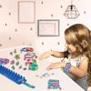 Lexibook, CRLOOM9D Elastic Bracelet Manufacture Stitch CRA-Z-Loom, Blue view 4
