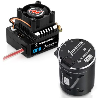 Hobbywing XR10 Justock G3S Combo (XR10 JS: 25.5T G2.1 Motor)