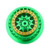 BeaxTurbo Racing Upgrade Parts RC CNC Aluminum Beadlock Wheel V2 Proline Hyrax Tire for Traxxas UDR 1/7 Green 1PCS (Green/Gold) view 1