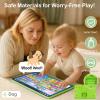 Learning Tablet for Toddlers 1-3 Trilingual Learning Toys with Sounds & Speech Therapy, Montessori Educational Toys for 1 Year Old Boy Girl, Baby Musical Toys 12-18 Months Toddler Toys Age 1-2-3 Gifts view 4