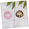 TOVINANNA 6pcs Resin Chain Rings Finger Jewelry for Unique Style for and Festivals Skin Friendly Material Creative Design Color view 2