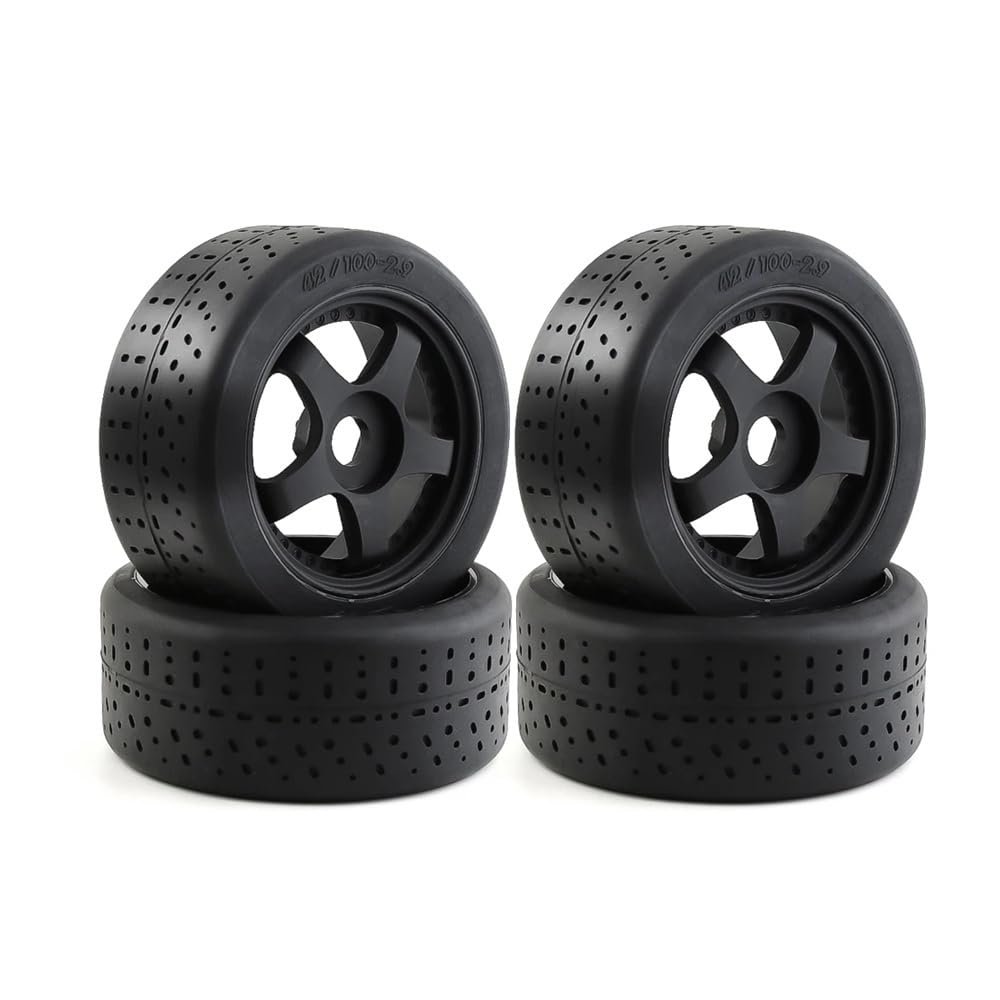 2.9''RC Tires OD 3.94''4pcs Honeycomb Hub Compatible with 6S 3S 6S MEGA550 Limitless Roller
