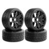 2.9''RC Tires OD 3.94''4pcs Honeycomb Hub Compatible with 6S 3S 6S MEGA550 Limitless Roller view 2
