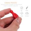 48pcs Piece Game Human Shape Checker Pawns Tabletop Markers for Board Games Accessory for Fun Family and Parties view 3