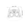 Abaodam 10pcs Blank Owl Masks for Boy Girl Fun Unfinished Paper Coloring Masks for Arts Crafts for Costume Parties Halloween Birthdays and Creative Activities view 2