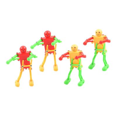 CHICAMPERA 4pcs Environment-Friendly Portable Soldier Toy Home Decor Random Color