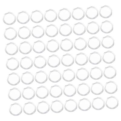 Tofficu 200pieces Acrylic Coin Storage Box Small Coin Box Lids Round Holders for Capsules Holder Protection